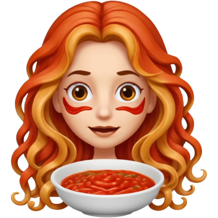 Betty spaghetti  emoji