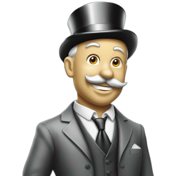 Monopoly Go Mr Monopoly emoji