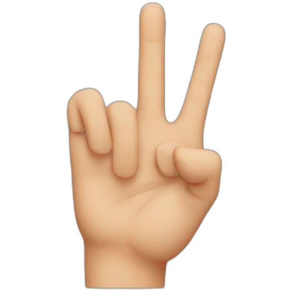 Finger emoji
