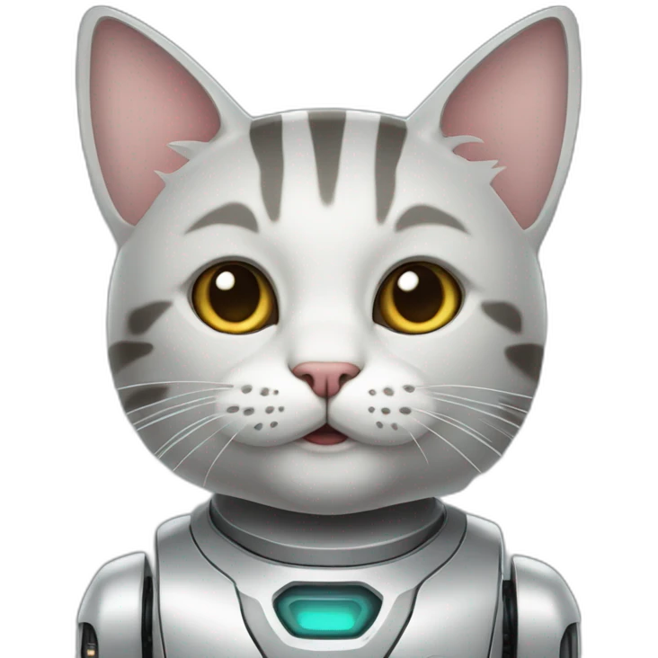 Robot cat рфззн emoji