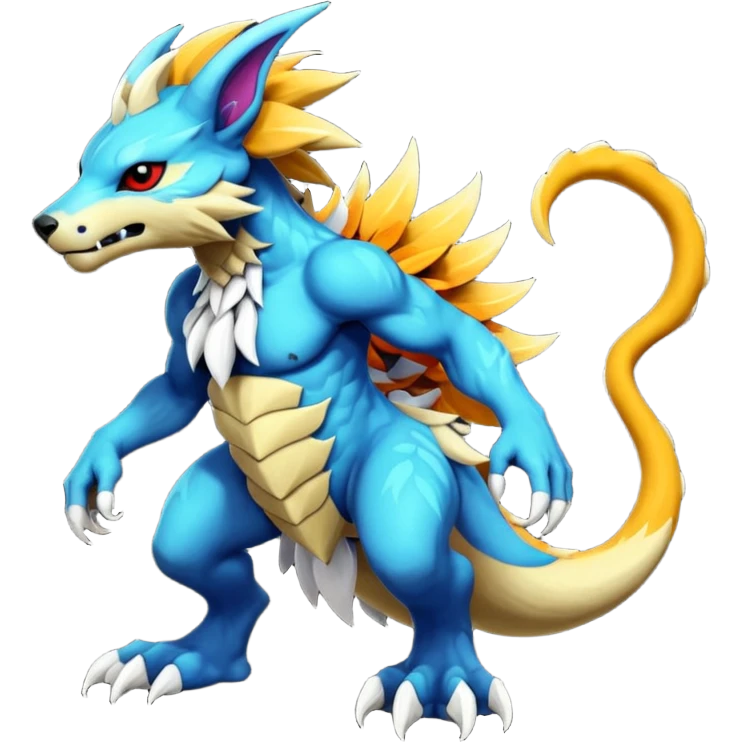 Anthro Vernid-WickerBeast-Protogen-Primagen-Fakémon Full Body emoji