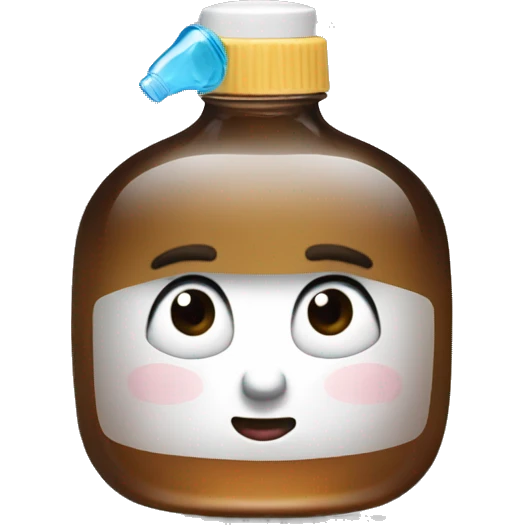 p diddy with a baby oil bottle emoji