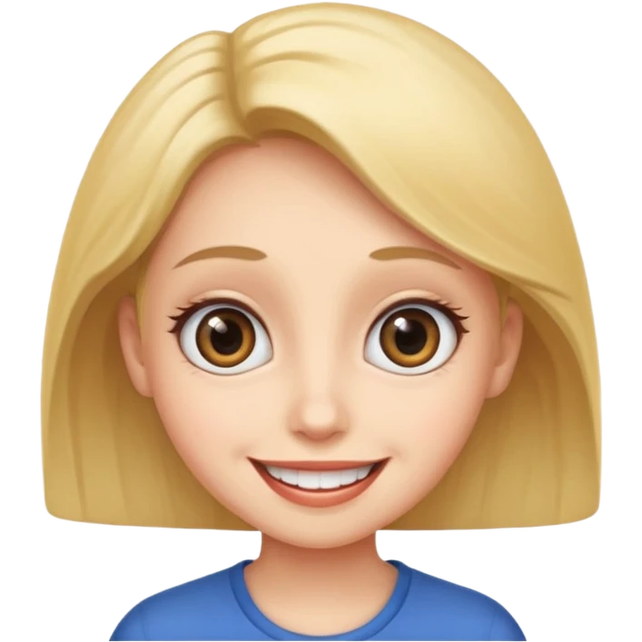 big eyes big smile  emoji