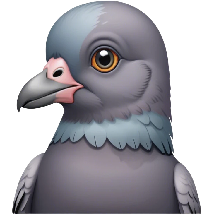 Paranoid Pigeon with Tiny Hands  emoji