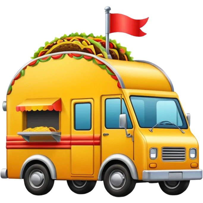 Taco truck emoji