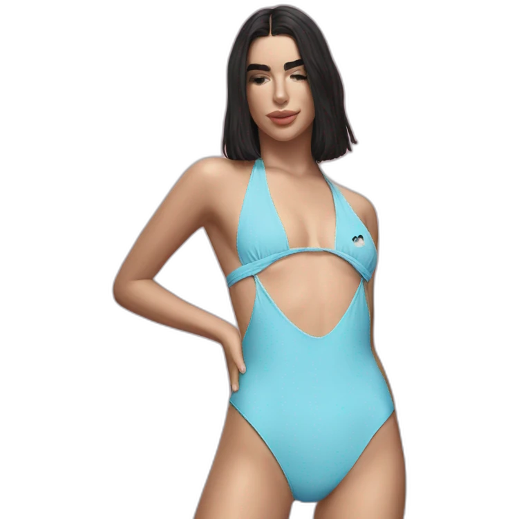 Dua lipa Swimsuit emoji