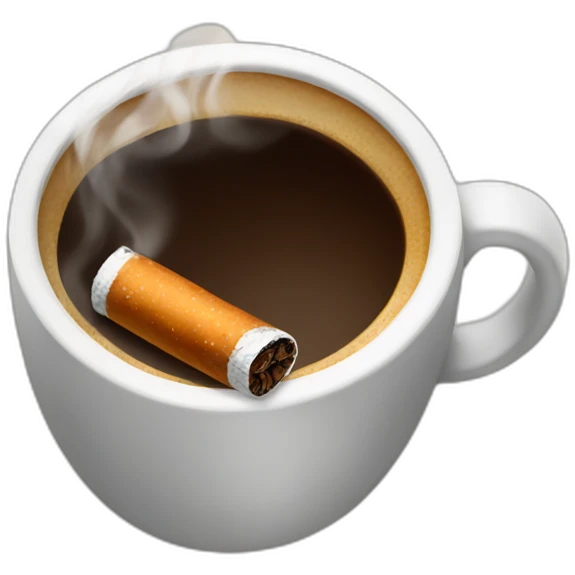 coffee-and-cigarette emoji