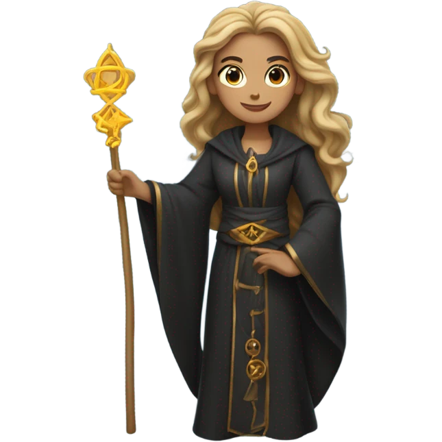 smiling woman powerful witch emoji