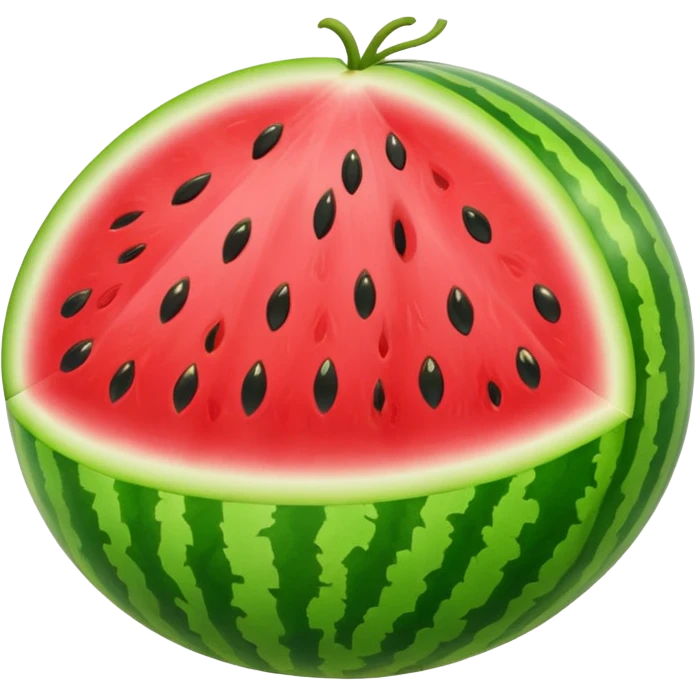 A whole watermelon emoji