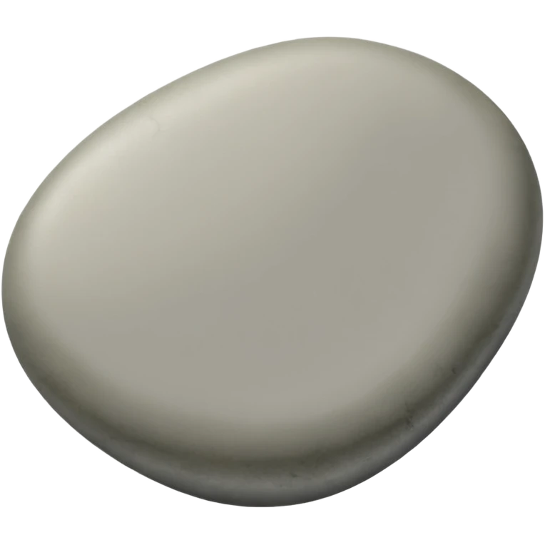 Smooth River Stone emoji