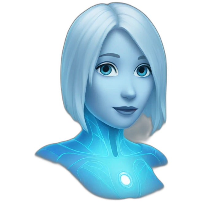 cortana hologram emoji