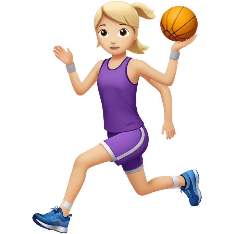 a gentle sporty style emoji