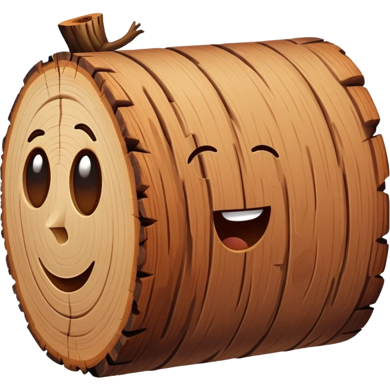 Einen tanzenden Baumstamm  emoji