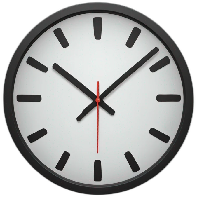 Clock  emoji