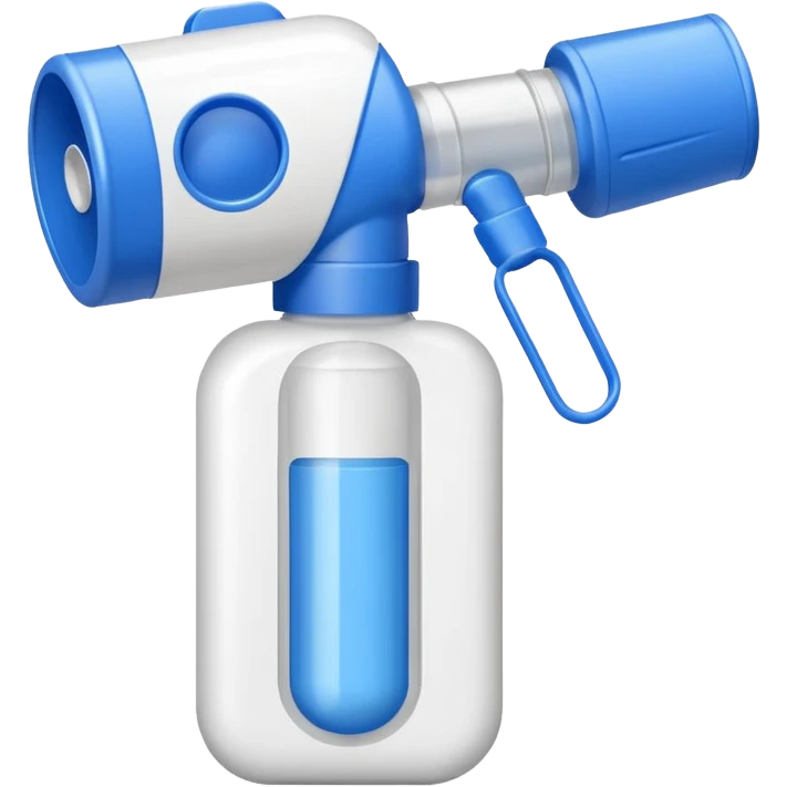 Create an asthma inhaler emoji
