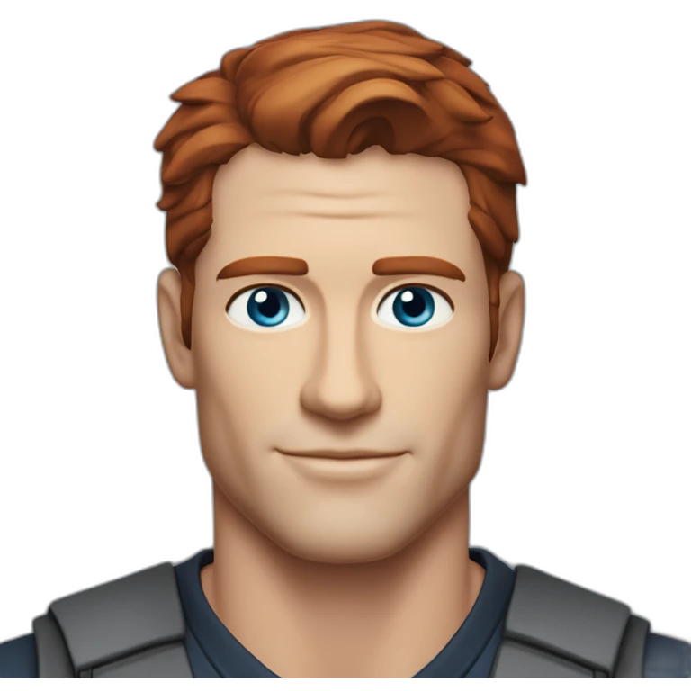 Ryan mcpartlin stanford engineer Blue eyes neat slicked back red hair handsome chiselled jaw sharp cheekbones emoji