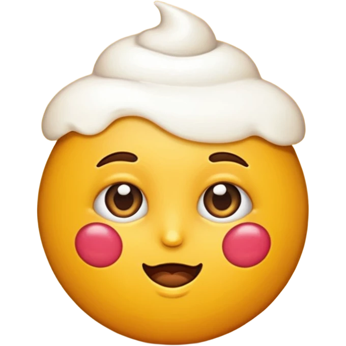 Emoji pervertita e panna in faccia emoji