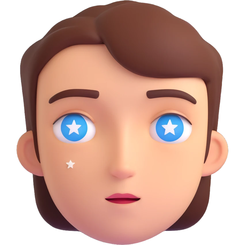 person with stars in their eyes emoji