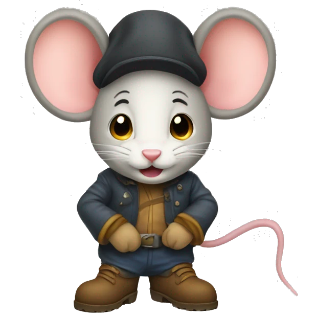 Mouse Boots Zylinder emoji