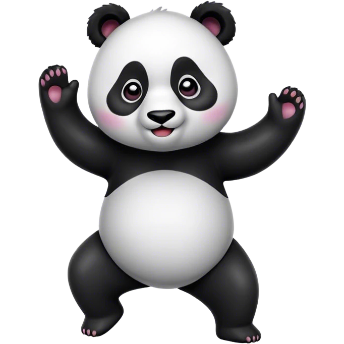 Panda dancin  emoji