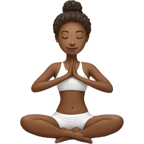 yoga enthusiast emoji