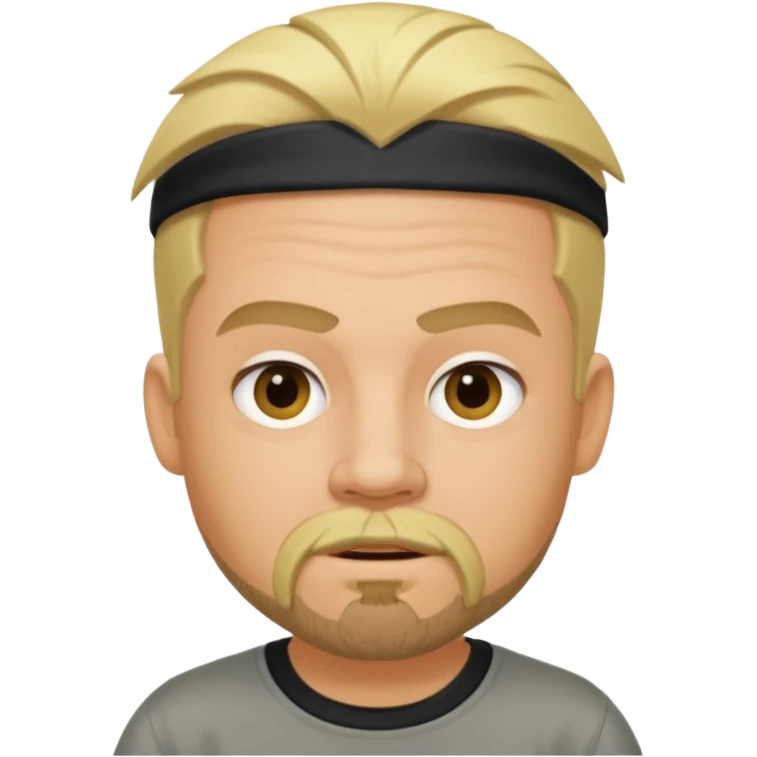 Shifty Shellshock from Crazy Town with blonde hair emoji