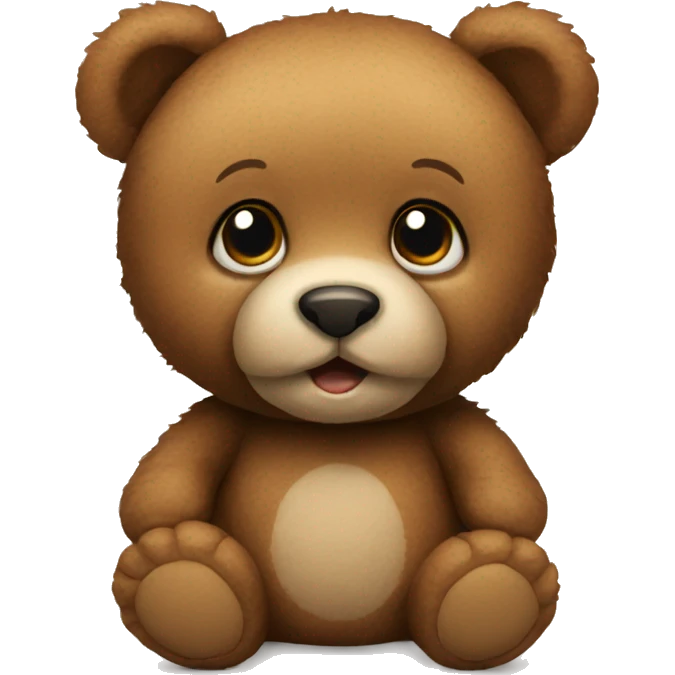 Teddy bear emoji