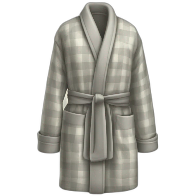 Robe a carreaux emoji