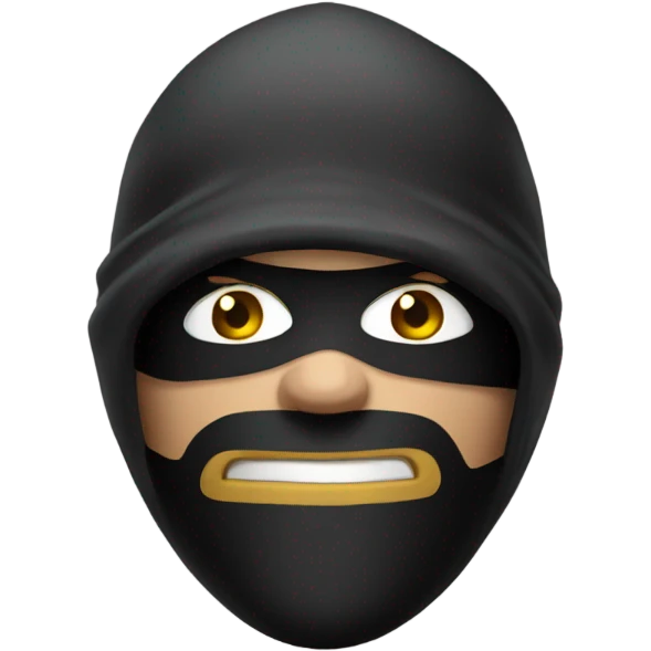 burglar emoji emoji