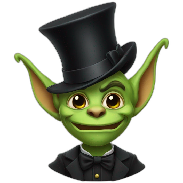 goblin top hat emoji