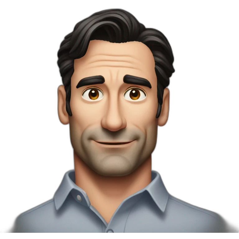 Jon Hamm handsome emoji