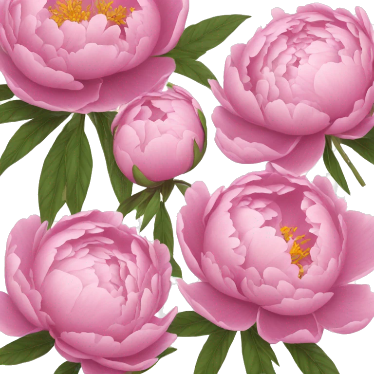 Peonies emoji