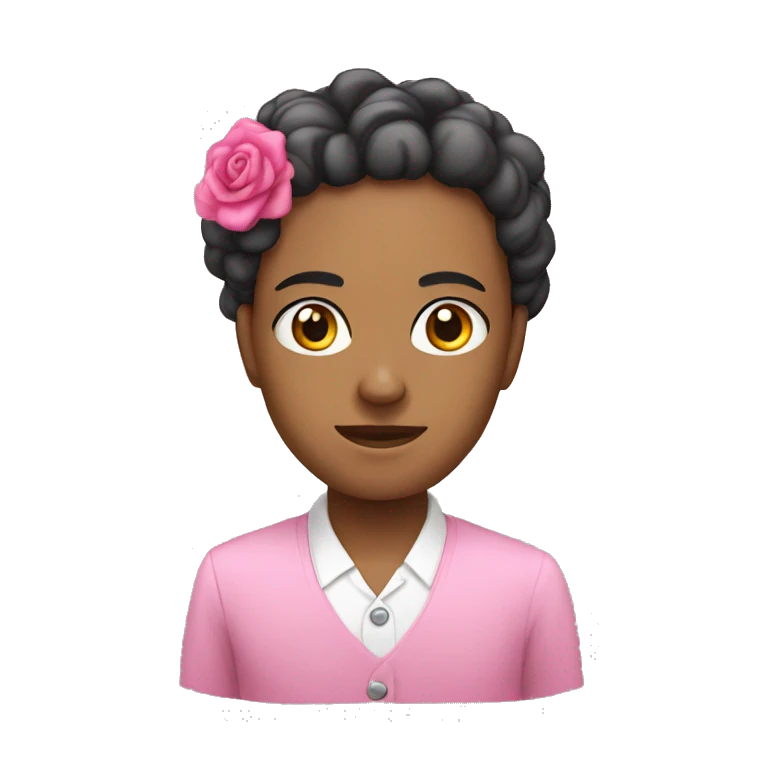 Lazo rosa emoji