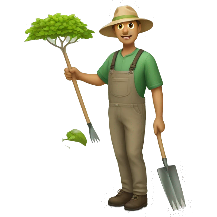 bird gardener emoji