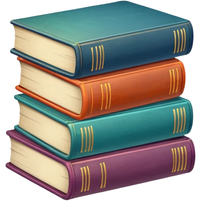 Stack of Books
 emoji