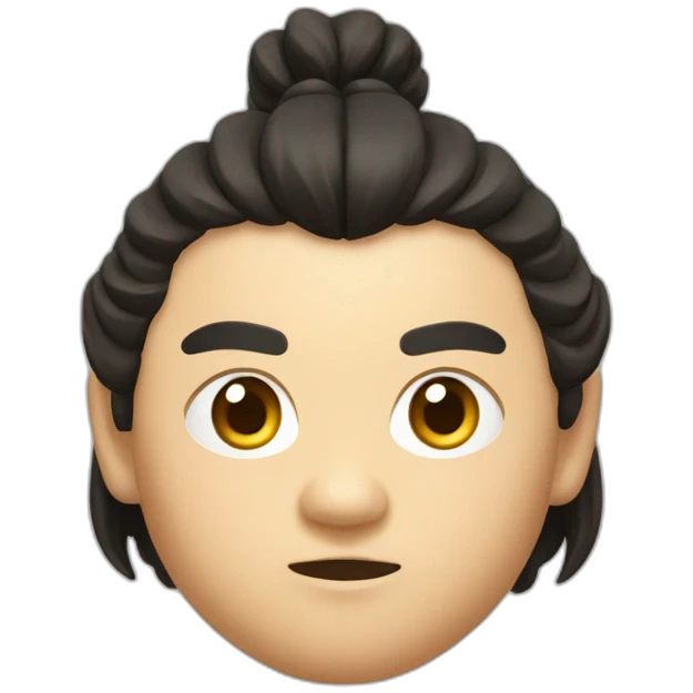 Une bataille de sumo emoji