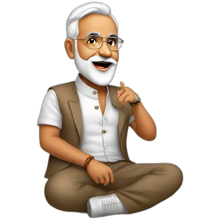 Singer Modi ji emoji