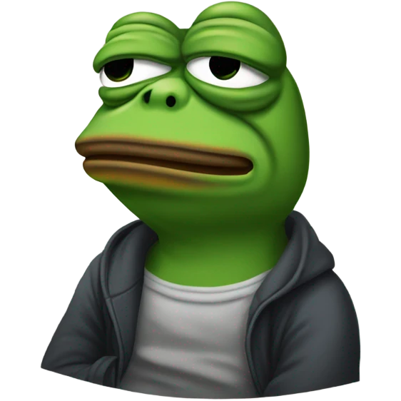Pepe sad emoji