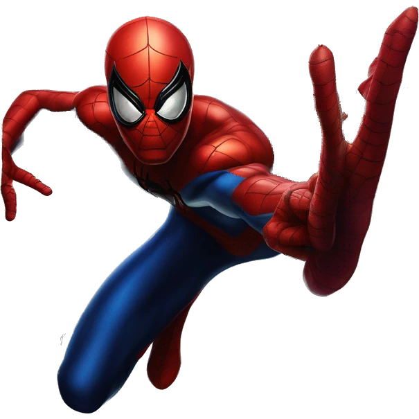 Spider-Man in Harley Quinn style, oil paint, mysterious eyes, intricate lips, masterpiece portrait, odd perspective, beautiful, desirable, logical emoji