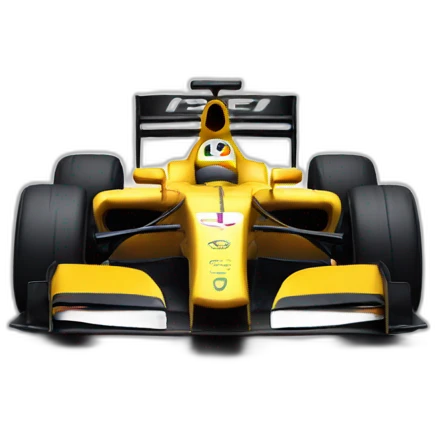 Formula 1 Renault car emoji