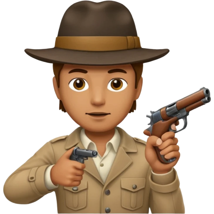 Oye, careful where you’re pointin’ that thing, hombré emoji