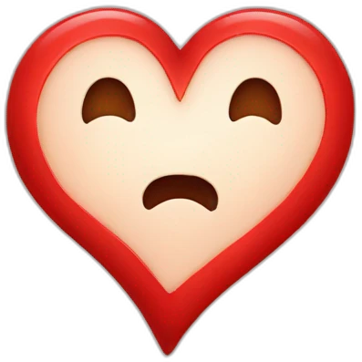 Heart with heart emoji