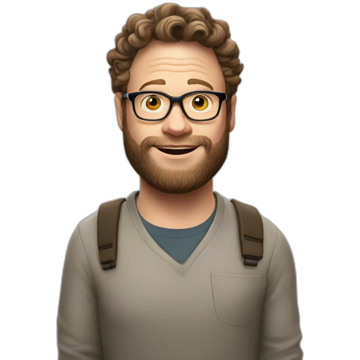 older Seth Rogen emoji