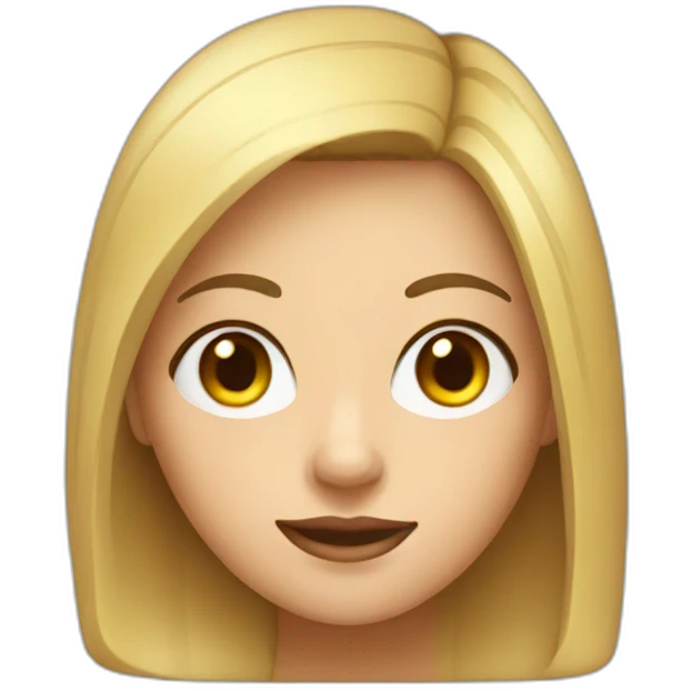 square-head-girl emoji