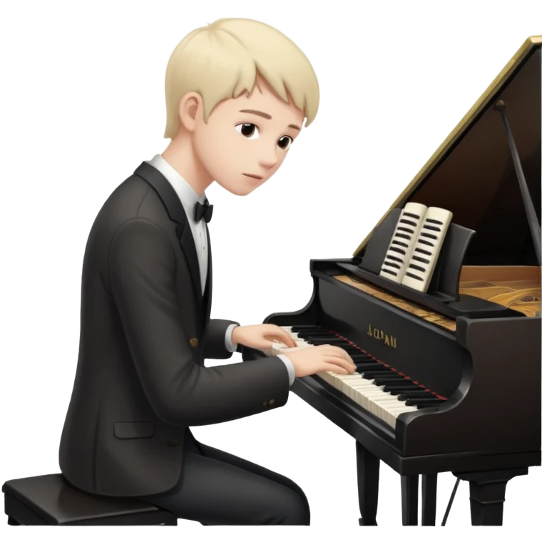 Piano recital emoji