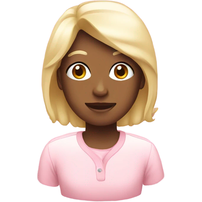 Light pink usa  emoji