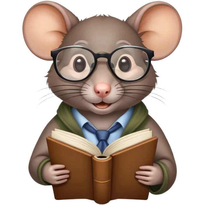 A rat as a teacher  emoji