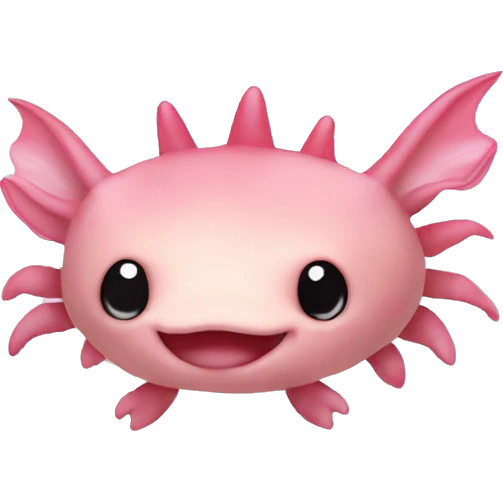 axolotl sun emoji