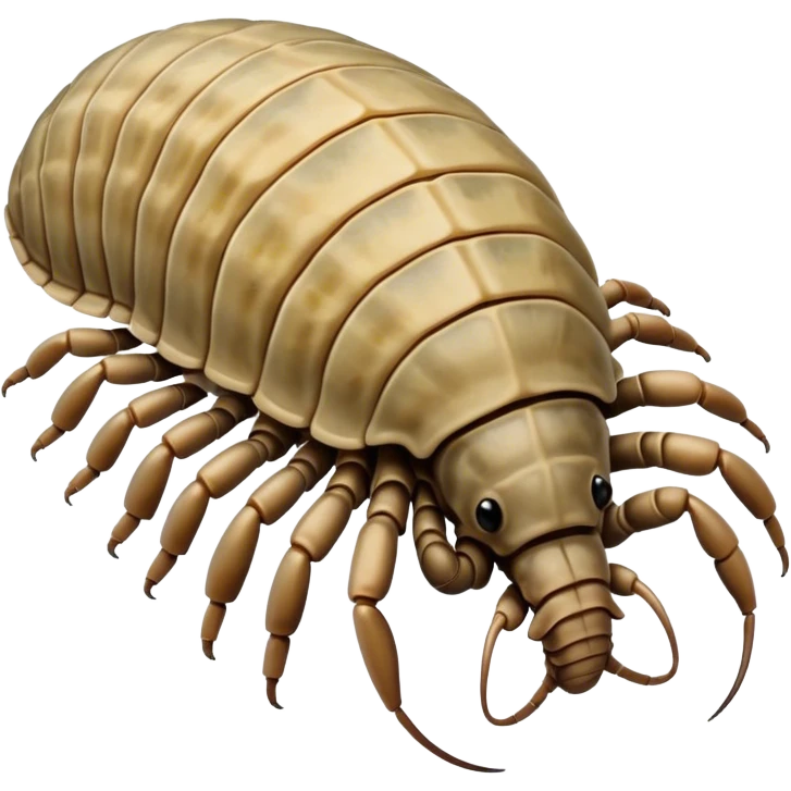 Klugii Montenegro isopod emoji