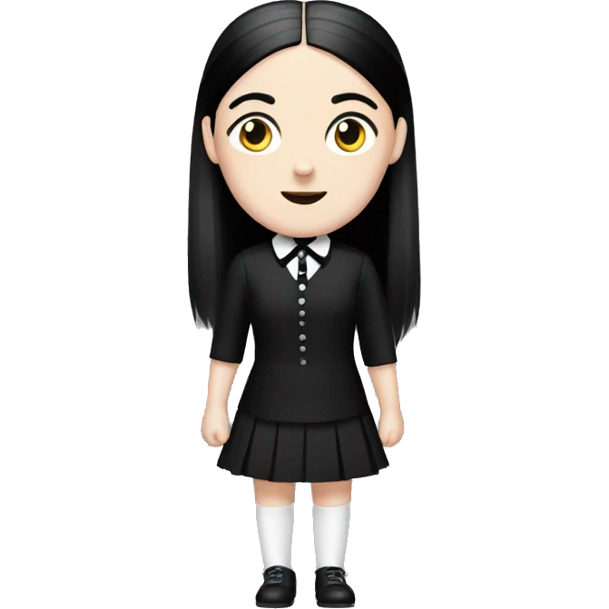 Wednesday Addams emoji